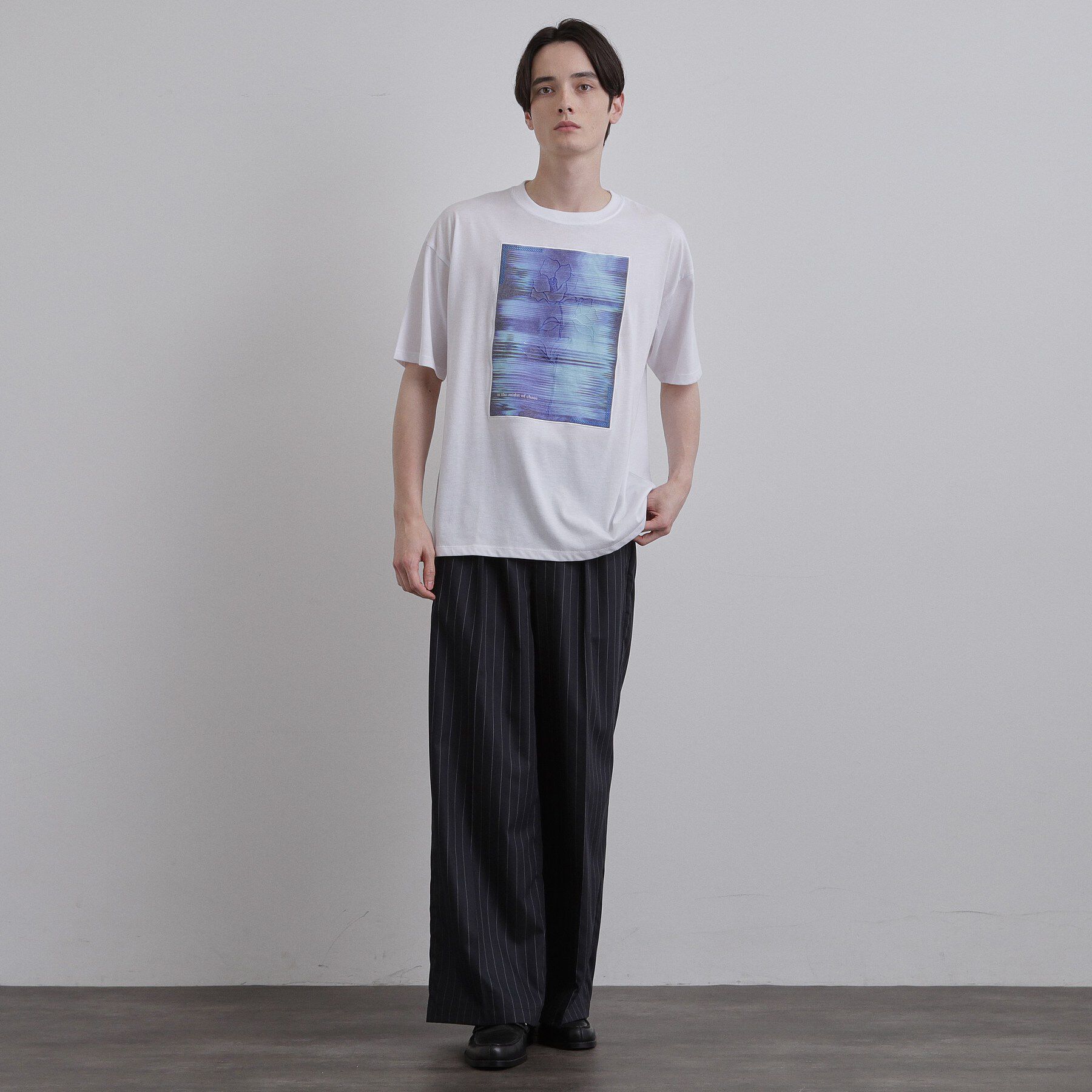クロス刺繍フォトTシャツ（tk.TAKEO KIKUCHI）｜ルミネのファッション