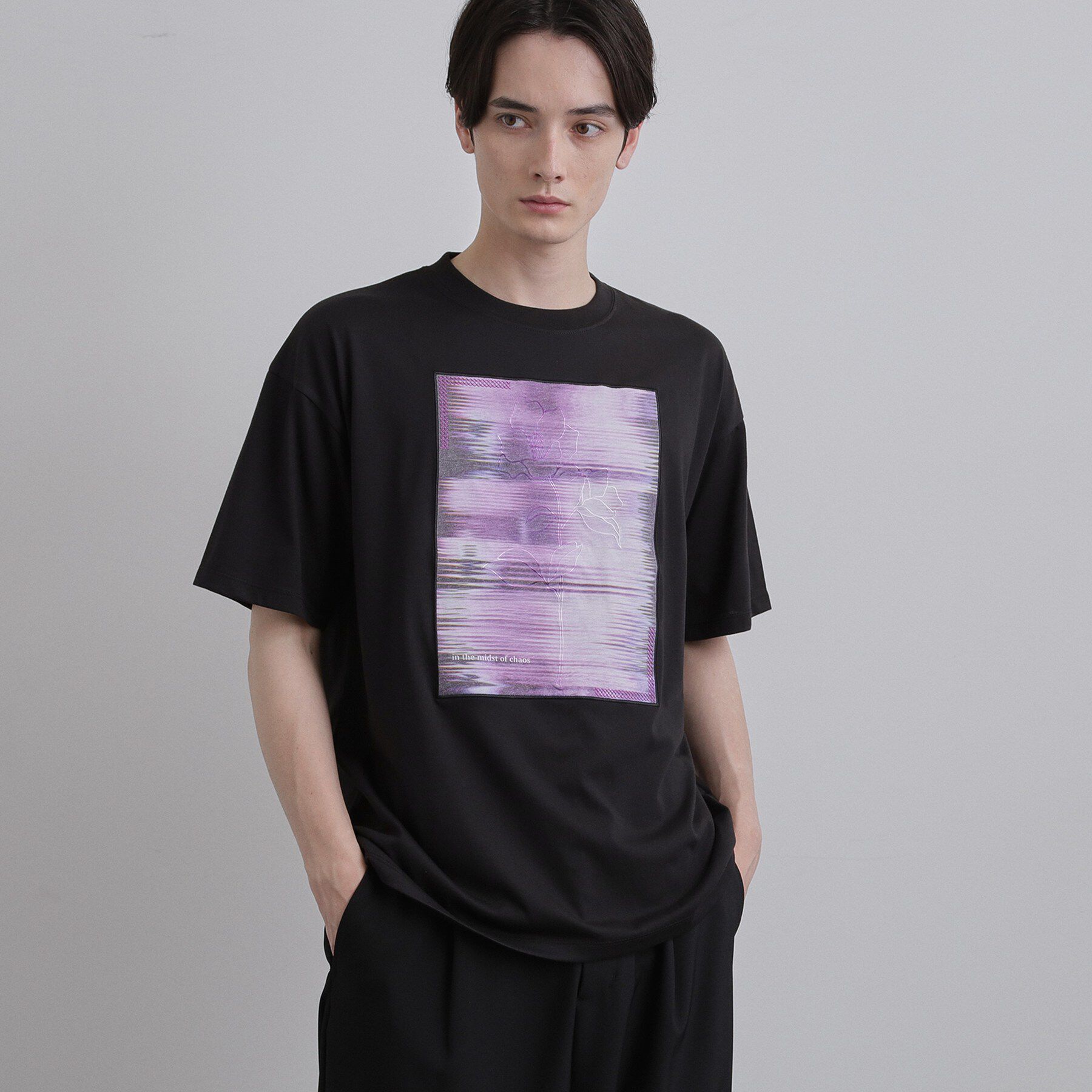 クロス刺繍フォトTシャツ（tk.TAKEO KIKUCHI）｜ルミネのファッション