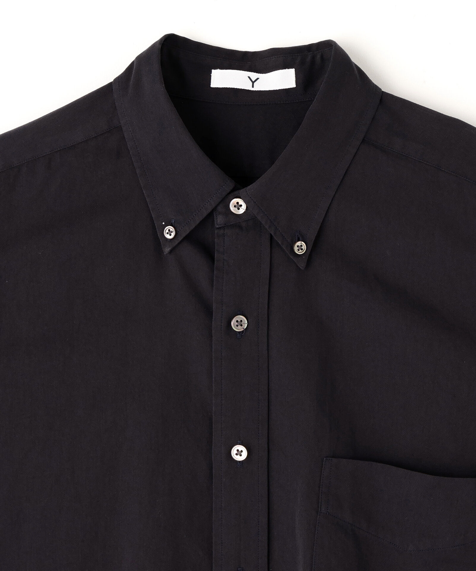 YLEVE 「Ｙ / ORGANIC COTTON WASHER SATIN SHIRT」|シャツ・ブラウス|