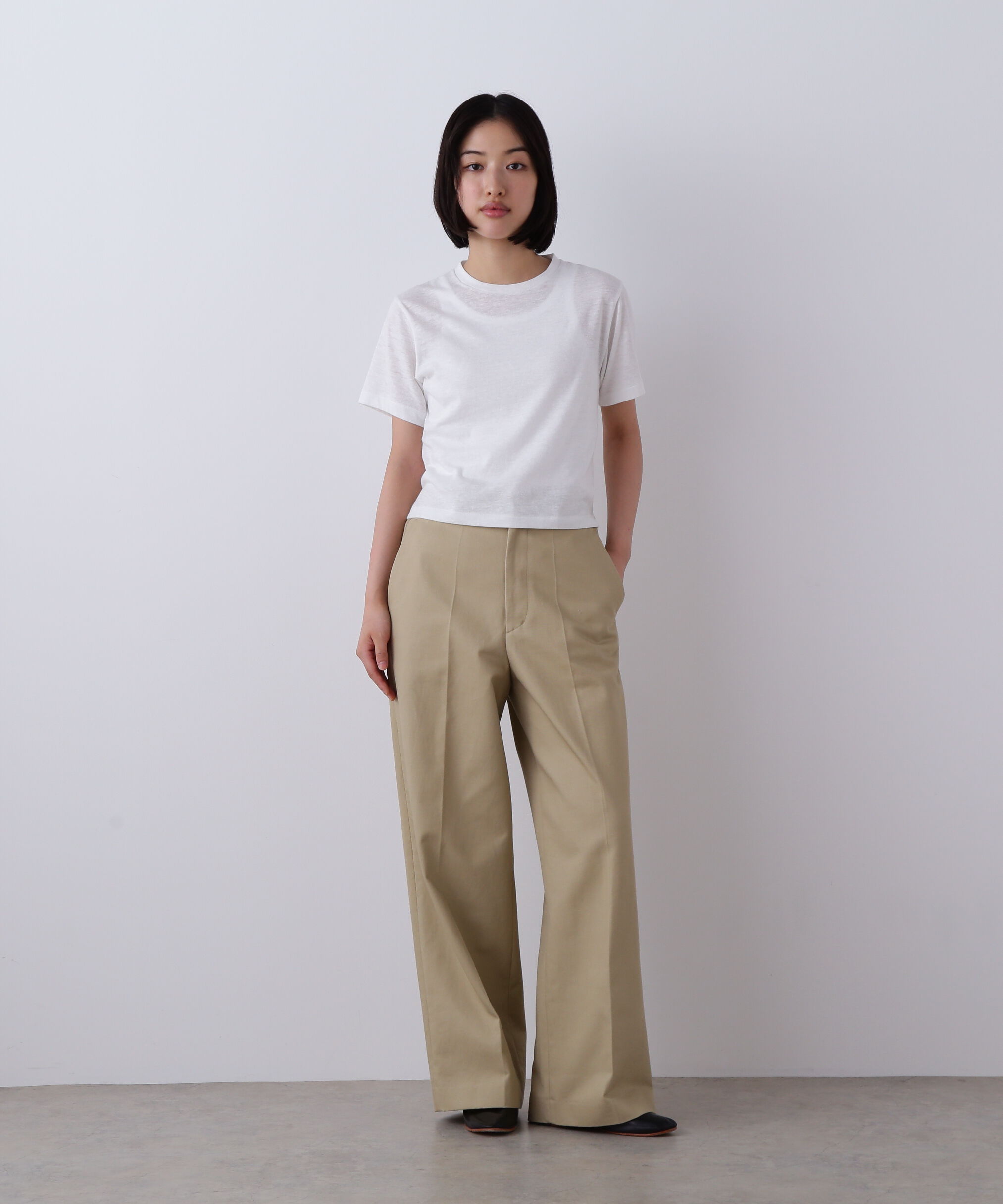 YLEVE 「YLEVE / TETRON COTTON SLUB YARN JERSEY T-SHIRT」|Tシャツ・カットソー|