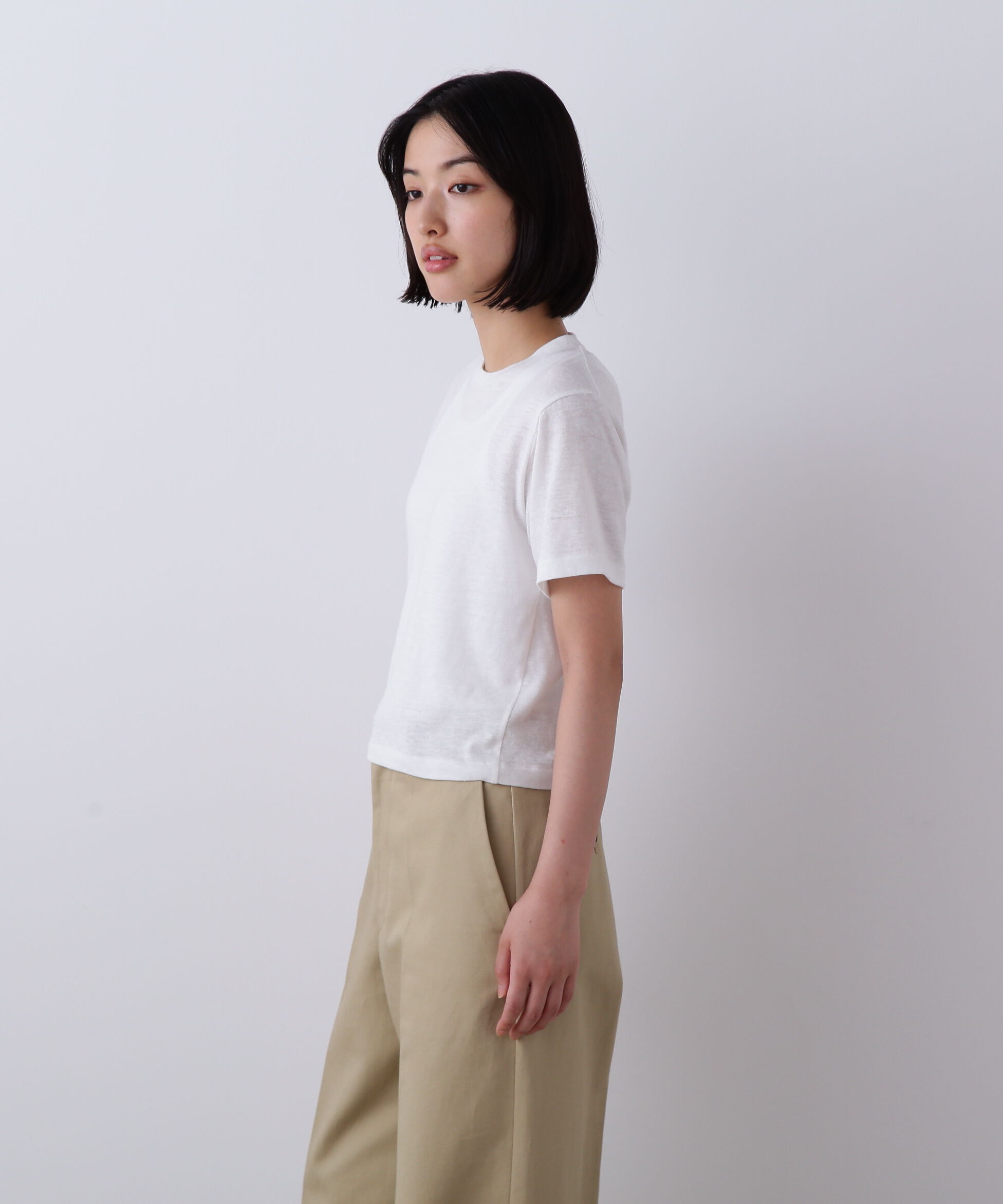 YLEVE 「YLEVE / TETRON COTTON SLUB YARN JERSEY T-SHIRT」|Tシャツ・カットソー|