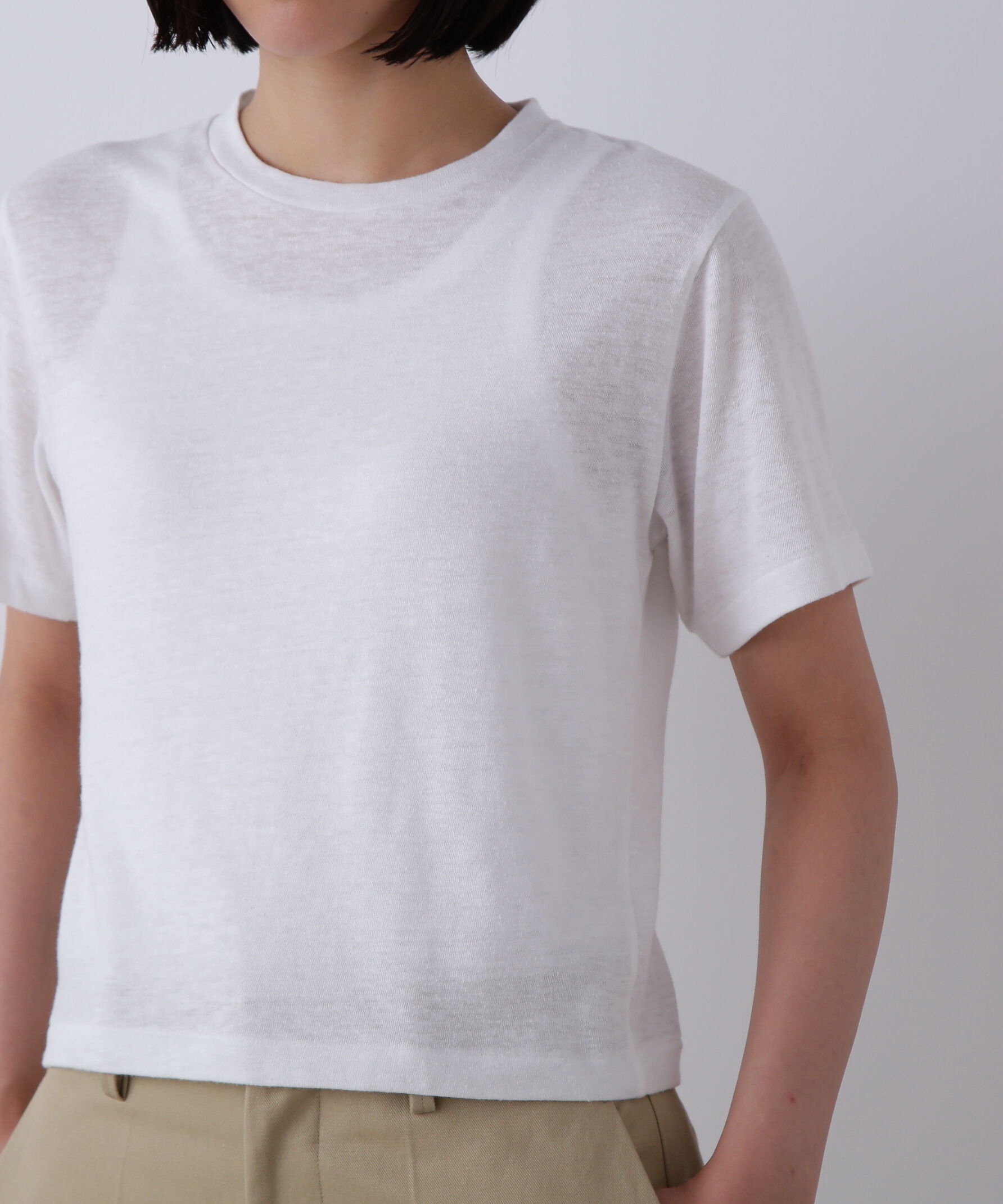 YLEVE 「YLEVE / TETRON COTTON SLUB YARN JERSEY T-SHIRT」|Tシャツ・カットソー|