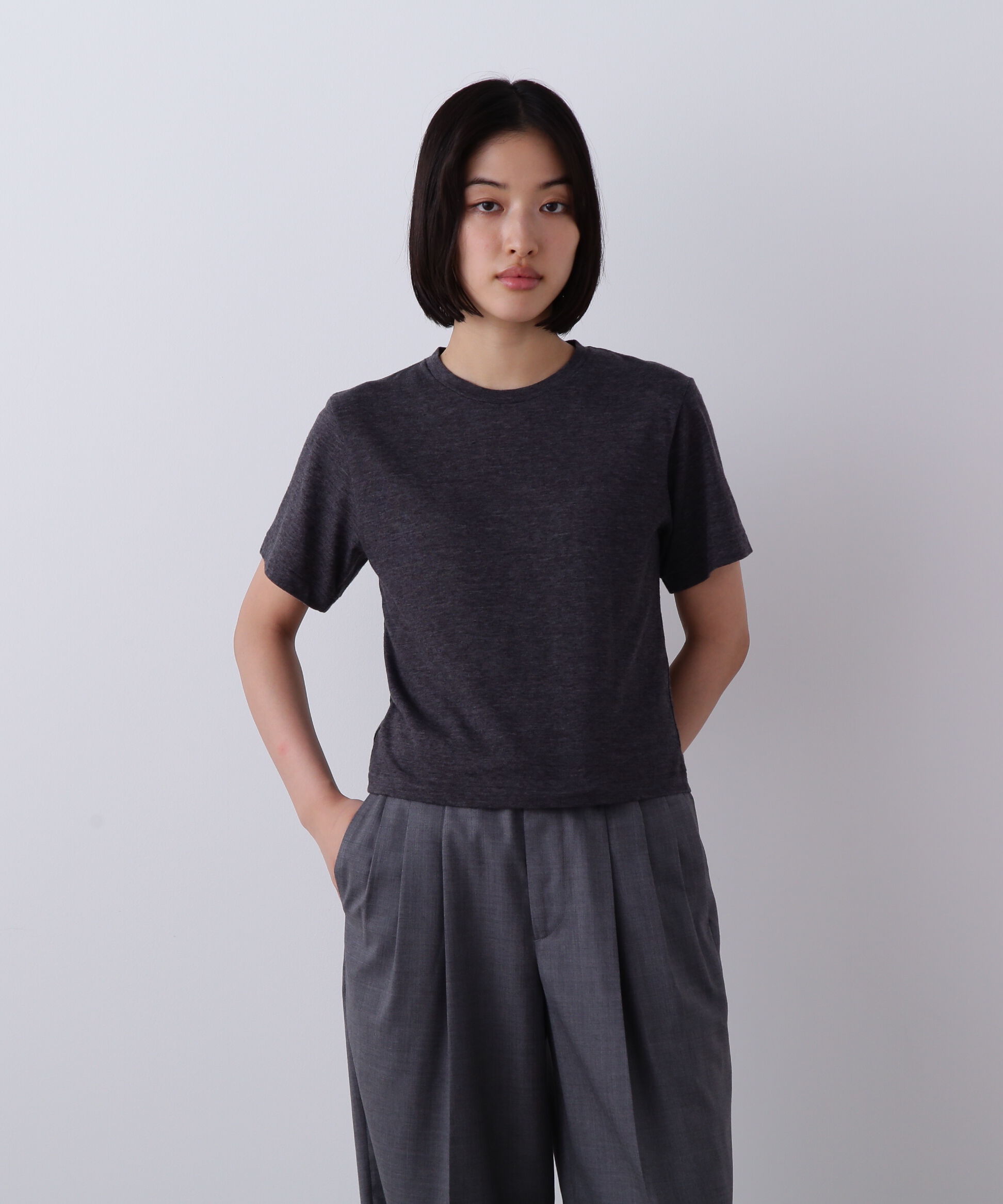YLEVE 「YLEVE / TETRON COTTON SLUB YARN JERSEY T-SHIRT」|Tシャツ・カットソー|