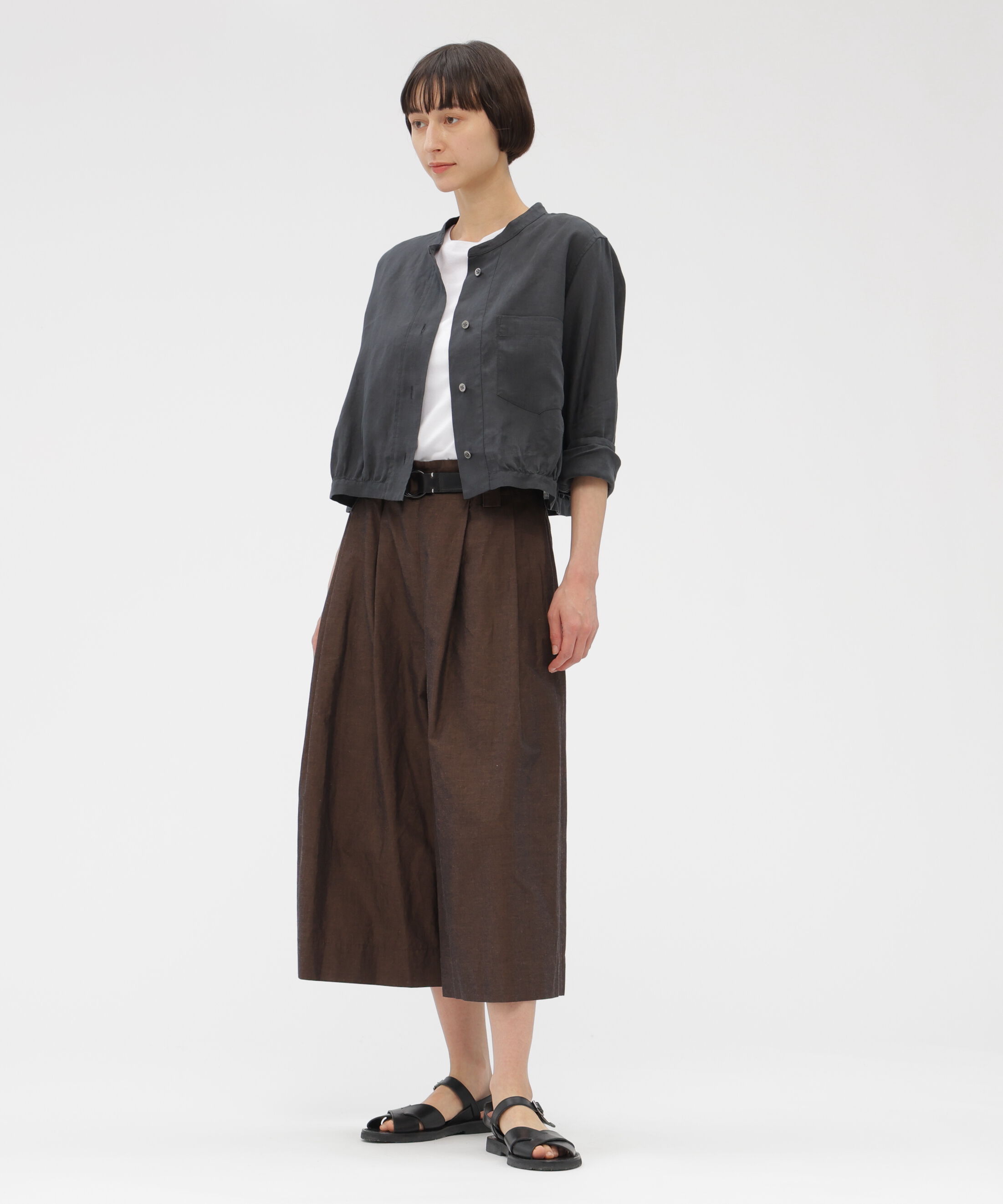  「LINEN VOILE SHIRT」|シャツ・ブラウス|