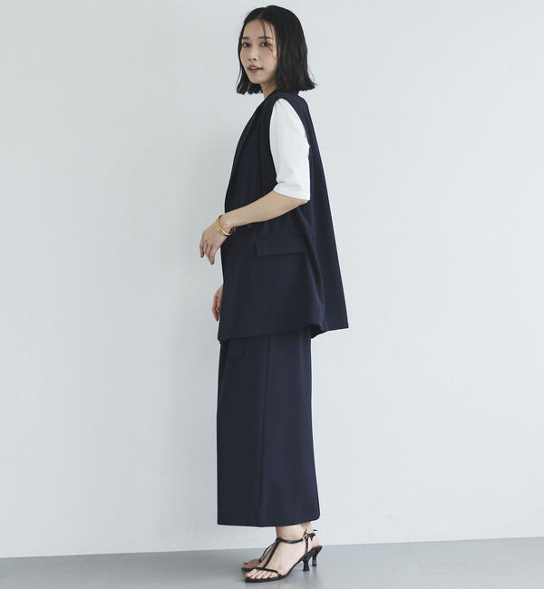 Doux archives「ニュアンスネック５分袖カットソー」|Tシャツ・カットソー|