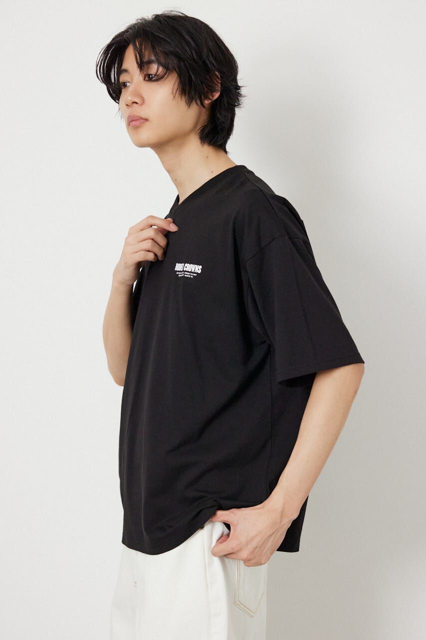 RODEO CROWNS「エンボスロゴVネックTシャツ」|Tシャツ・カットソー|
