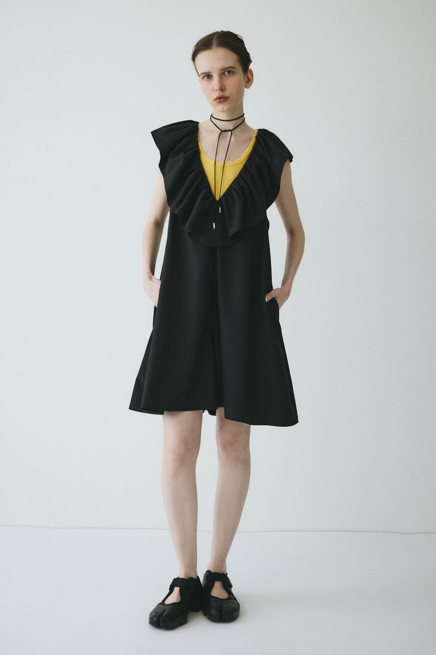 HeRIN.CYE「［予約］V neck frill all in one」|ワンピース|