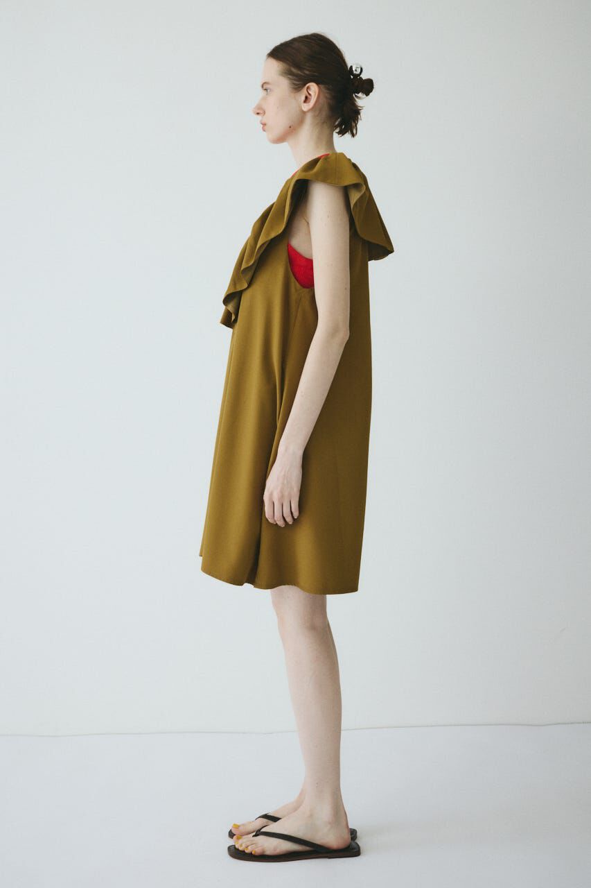 HeRIN.CYE「［予約］V neck frill all in one」|ワンピース|