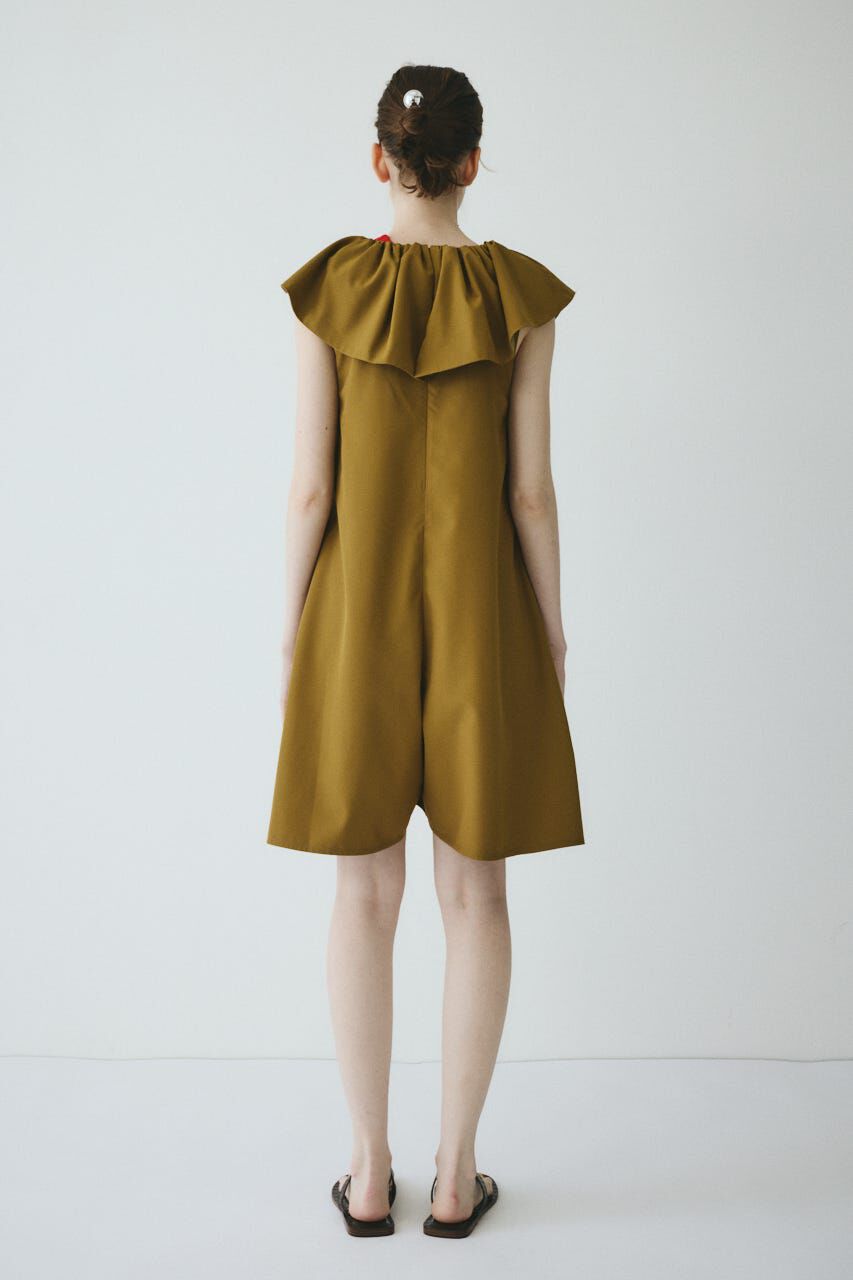 HeRIN.CYE「［予約］V neck frill all in one」|ワンピース|