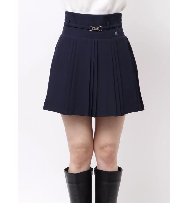 dazzlin「【POLO BCSコラボ】ベルトツキハイウエストプリーツミニスカート」|スカート|
