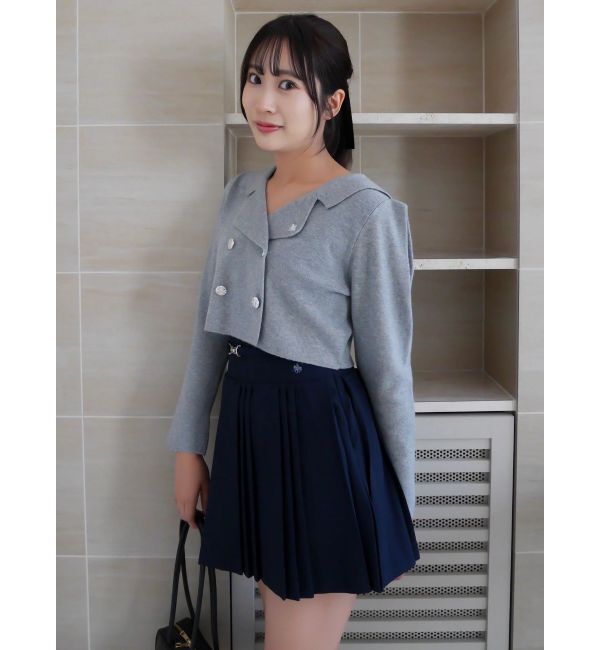 dazzlin「【POLO BCSコラボ】ベルトツキハイウエストプリーツミニスカート」|スカート|