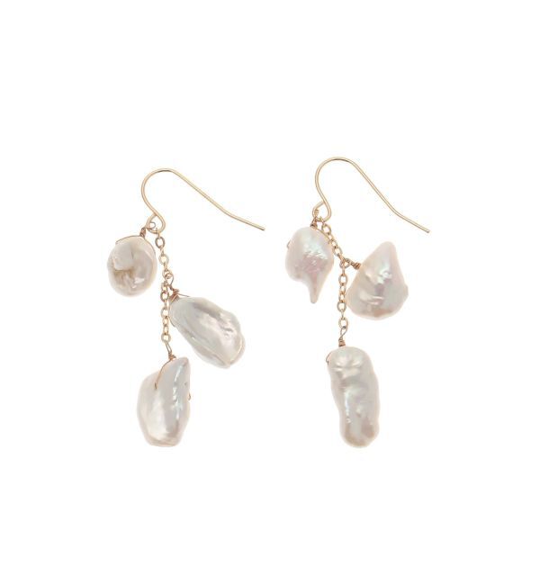 Ungrid「淡水パールピアス」|ピアス|