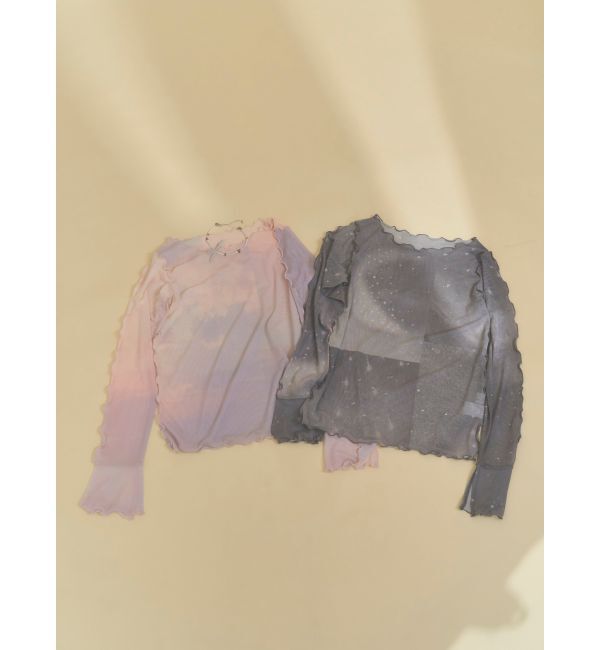merry jenny「sistars sheer tops」|Tシャツ・カットソー|