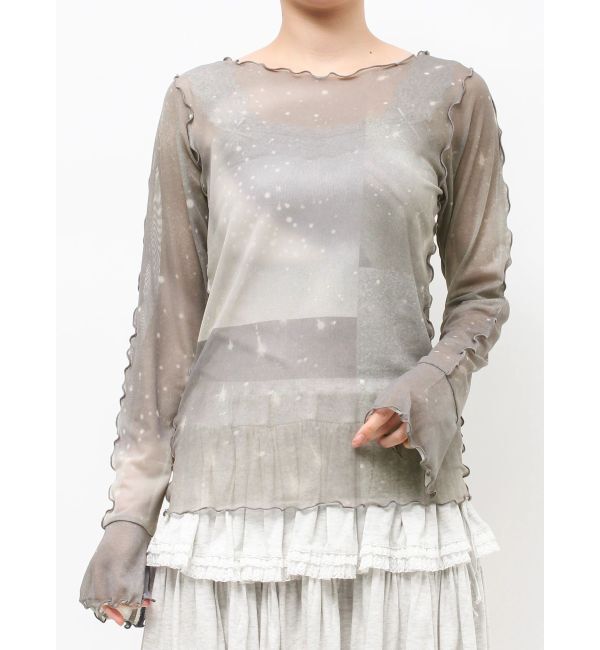 merry jenny「sistars sheer tops」|Tシャツ・カットソー|