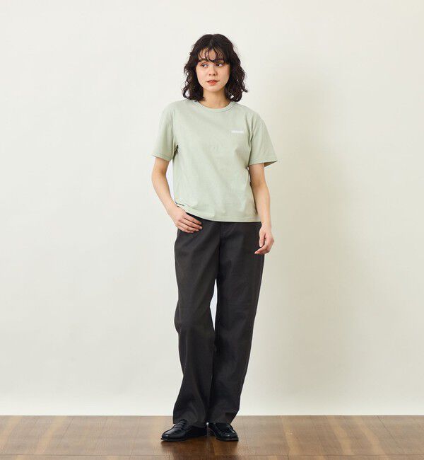 MACKINTOSH PHILOSOPHY「GREY LABEL リネンミックスロゴTシャツ」|Tシャツ・カットソー|