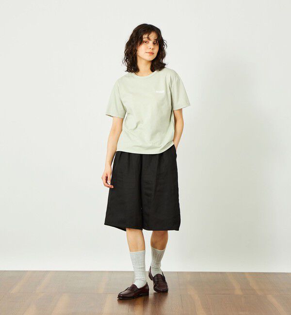 MACKINTOSH PHILOSOPHY「GREY LABEL リネンミックスロゴTシャツ」|Tシャツ・カットソー|