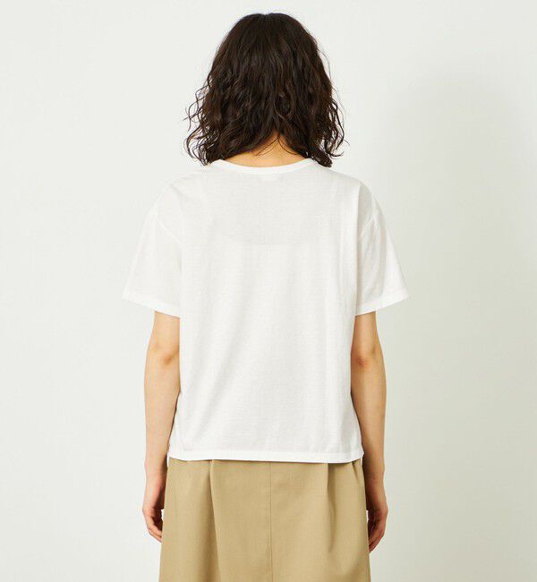 MACKINTOSH PHILOSOPHY「GREY LABEL リネンミックスロゴTシャツ」|Tシャツ・カットソー|