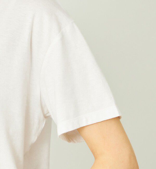 MACKINTOSH PHILOSOPHY「GREY LABEL リネンミックスロゴTシャツ」|Tシャツ・カットソー|