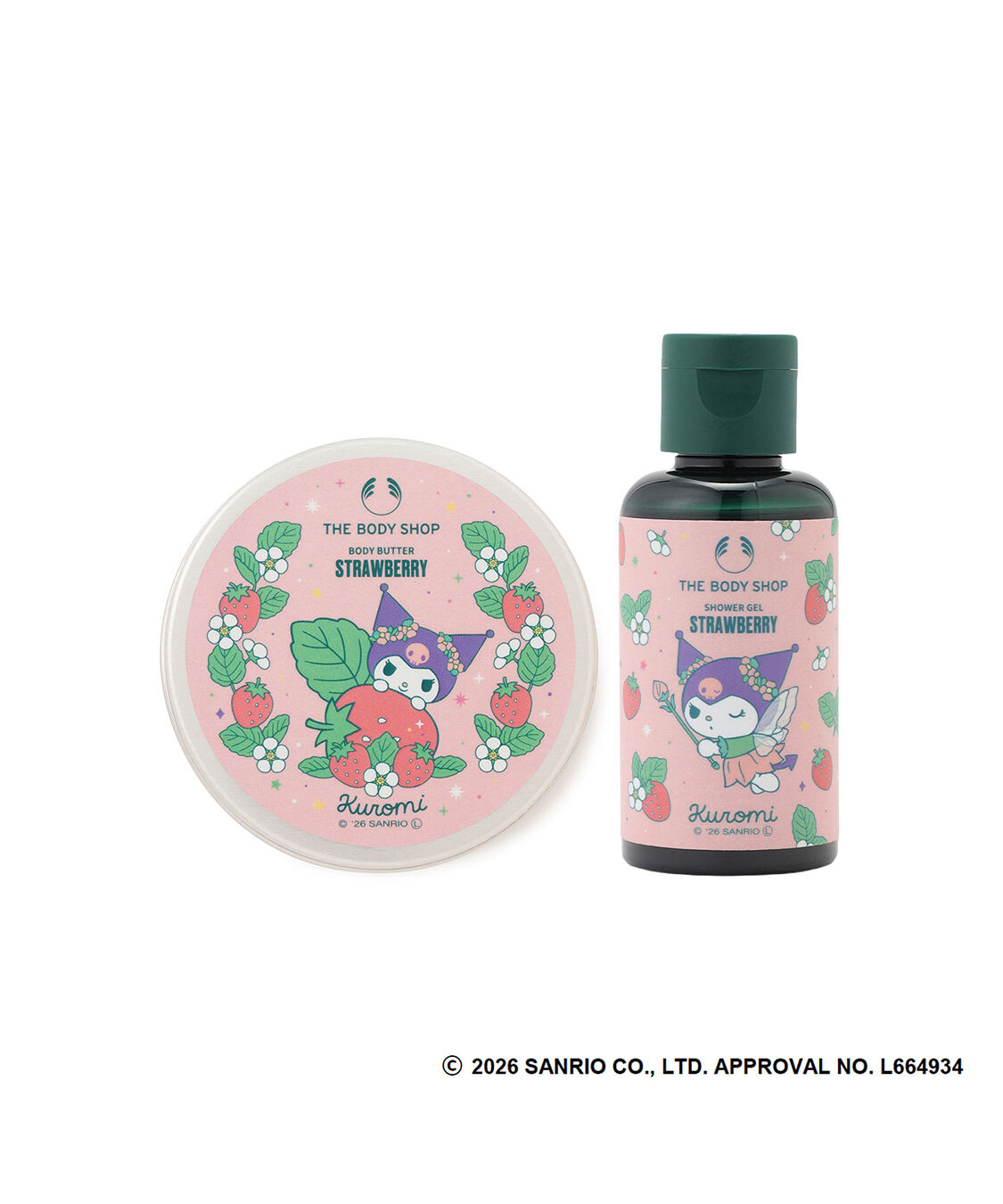 THE BODY SHOP「【クロミ】ミニボディケアギフト ST（香り：ストロベリー）」|キット・セット|