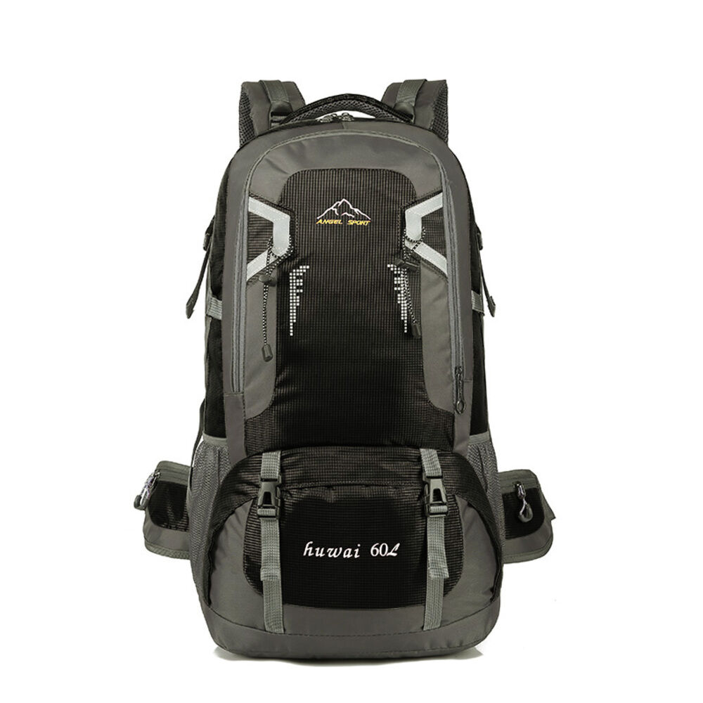 BACKYARD FAMILY「登山 リュック 通販 大容量 60l レディース メンズ バックパック 山登り ハイキング」|リュック|ブラック1
