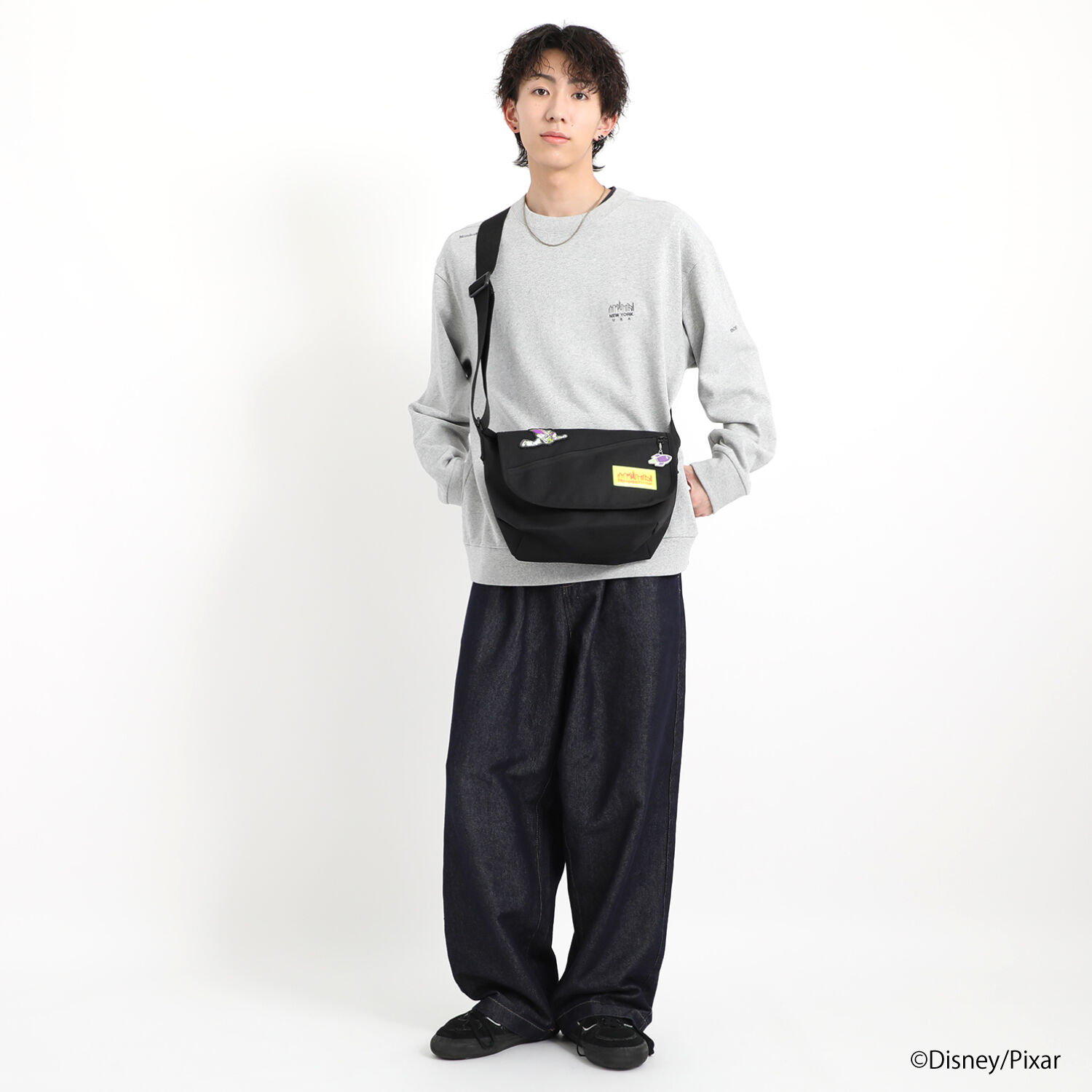 Manhattan Portage「Nylon Messenger Bag (SM) FZP MGNT / TOY STORY BUZZ LIGHTYEAR」|ショルダー・メッセンジャー|