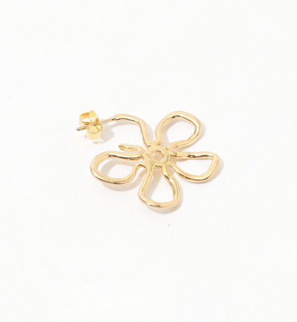 TOMORROWLAND GOODS「Kara Yoo FLORA HOOPS MEDIUM ピアス」|ピアス|