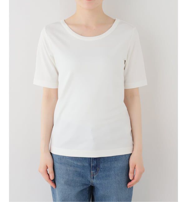  「【洗える】接触冷感クルーネックカットソー」|Tシャツ・カットソー|