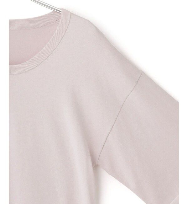ADAM ET ROPE'「【EMOELLE】シルクリネン混ニットTee」|Tシャツ・カットソー|