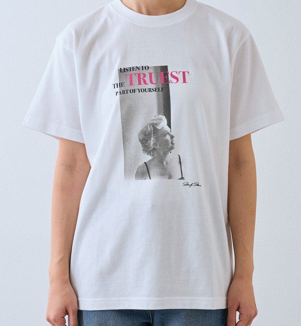  「【目を惹く大人のフォトTee】MarilynフォトTee」|Tシャツ・カットソー|