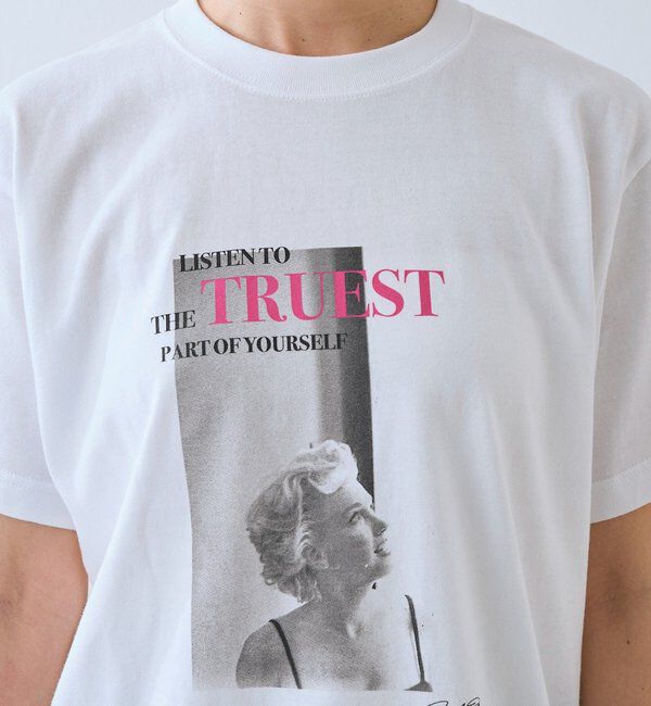  「【目を惹く大人のフォトTee】MarilynフォトTee」|Tシャツ・カットソー|