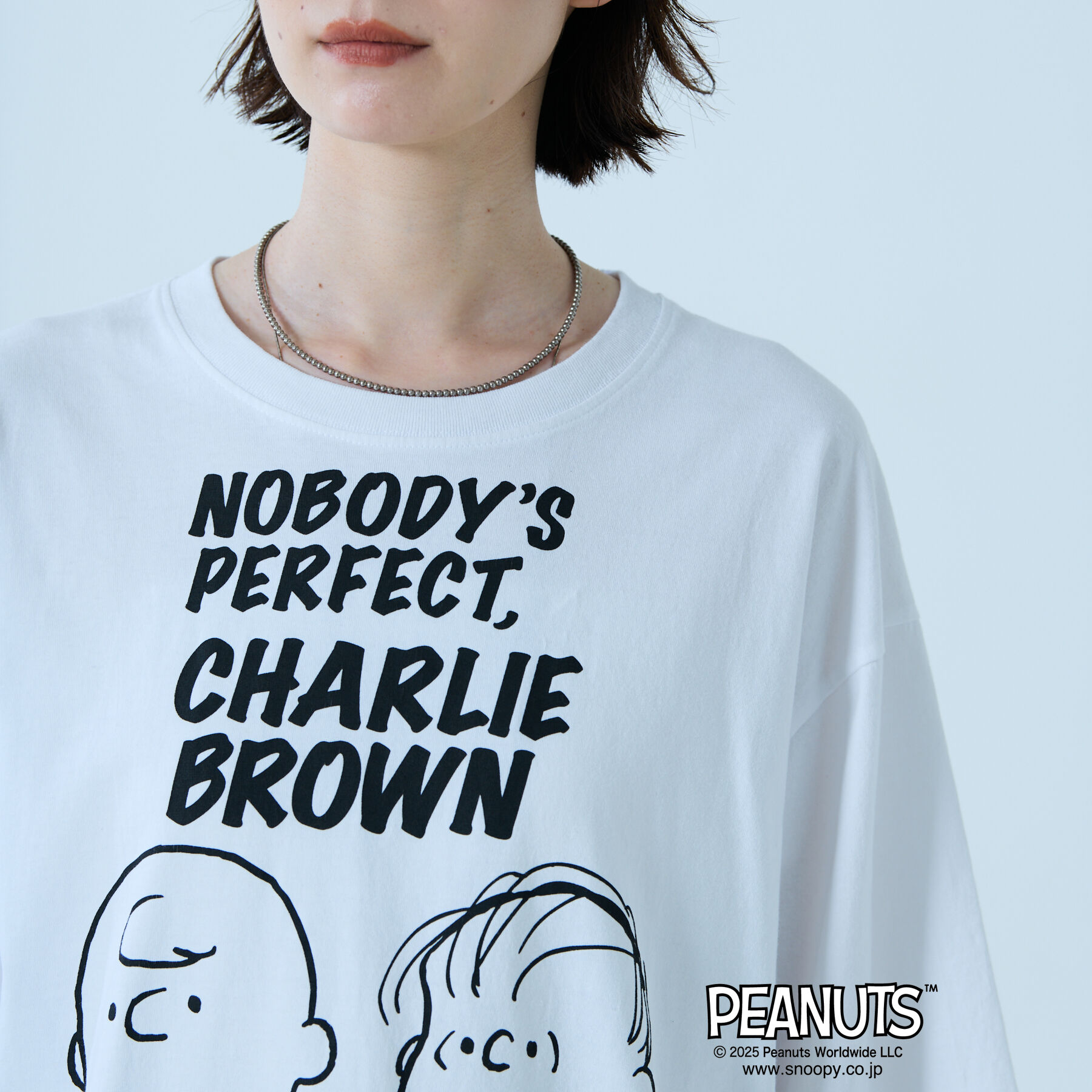 Rouge vif「【JOHNBULL/ジョンブル】PEANUTS プリントTシャツ / スヌーピー」|Tシャツ・カットソー|