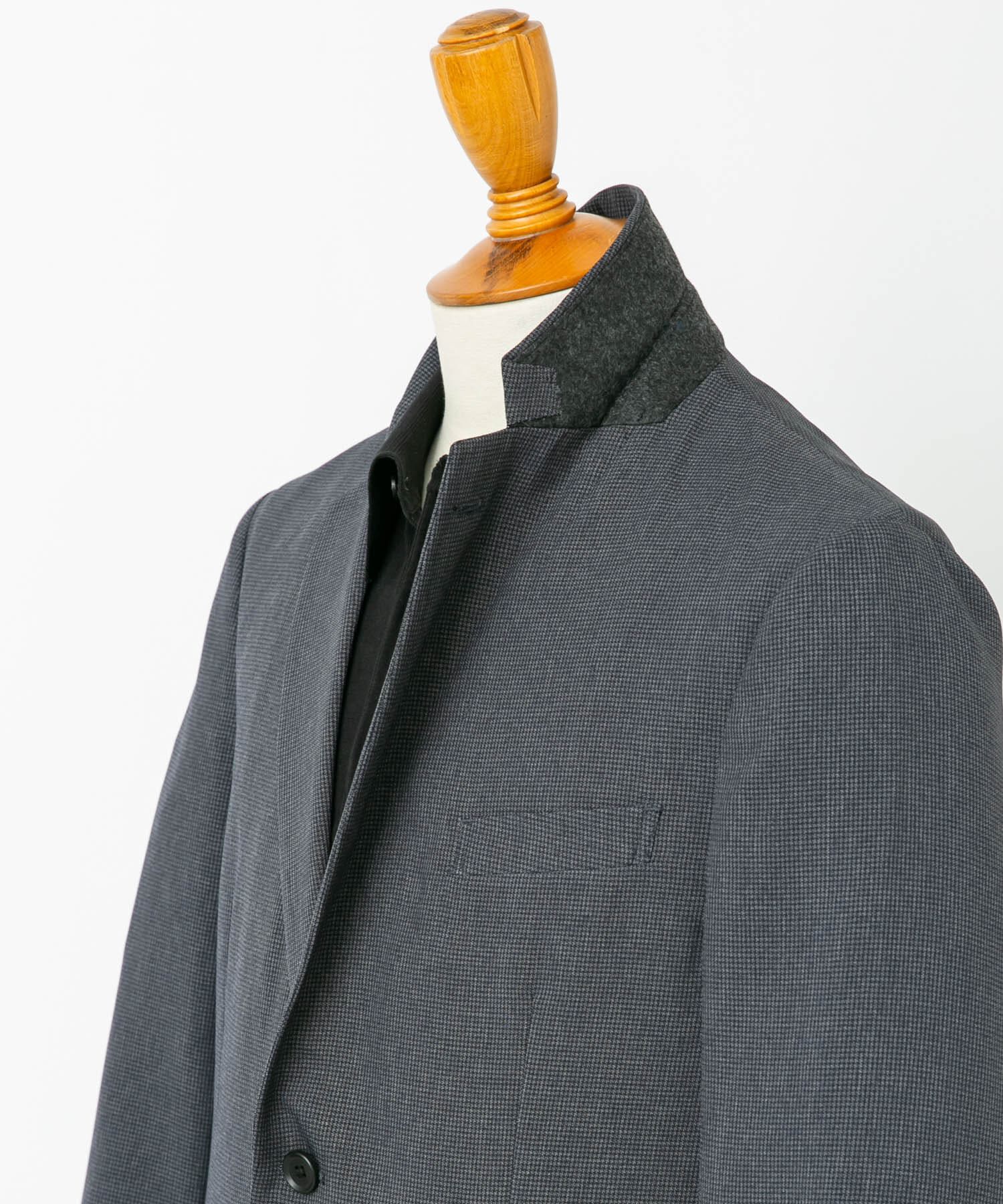 URBAN RESEARCH DOORS「LIFE STYLE TAILOR　リネンライク千鳥柄コンフォータブルジャケット」|その他|