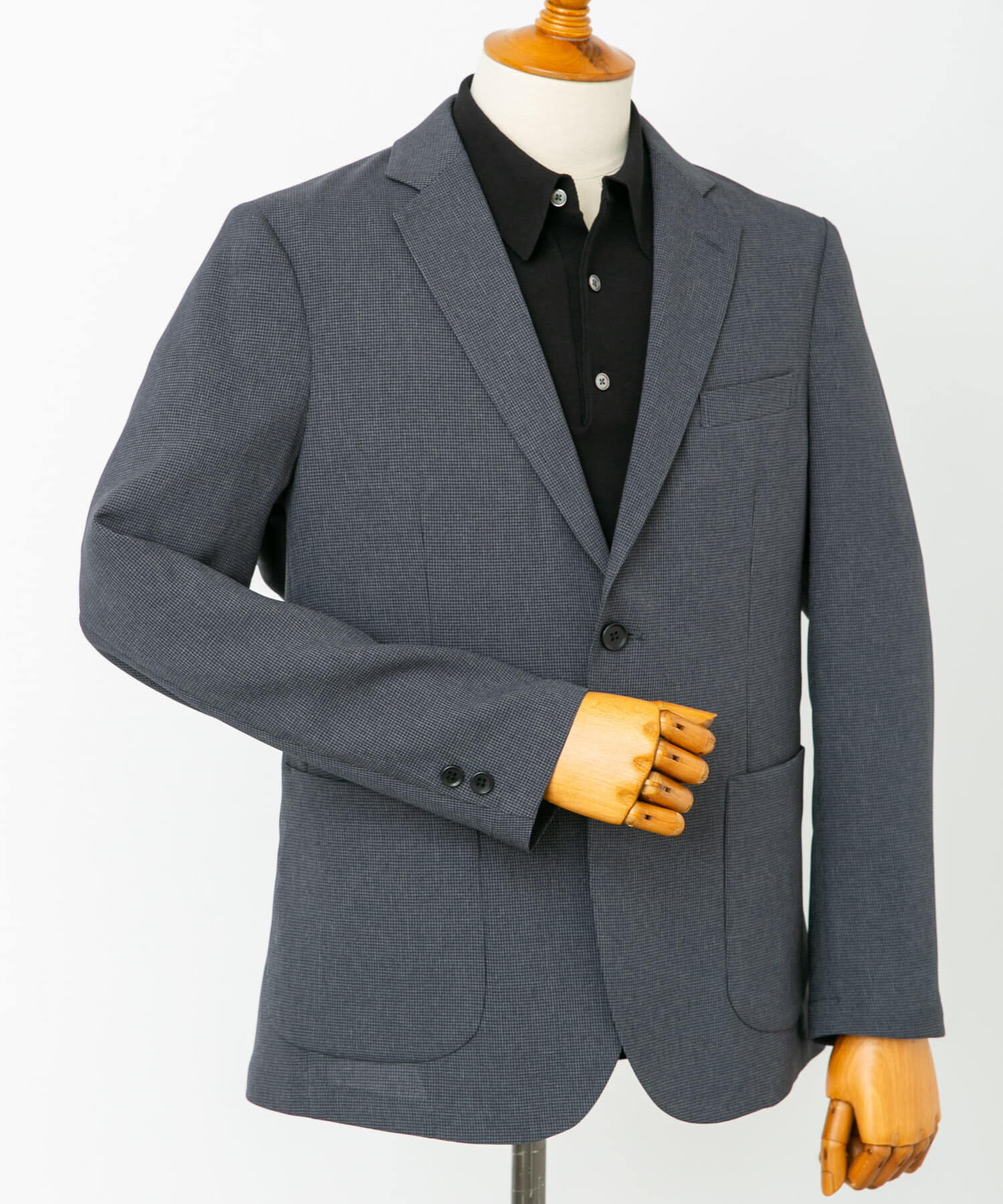 URBAN RESEARCH DOORS「LIFE STYLE TAILOR　リネンライク千鳥柄コンフォータブルジャケット」|その他|