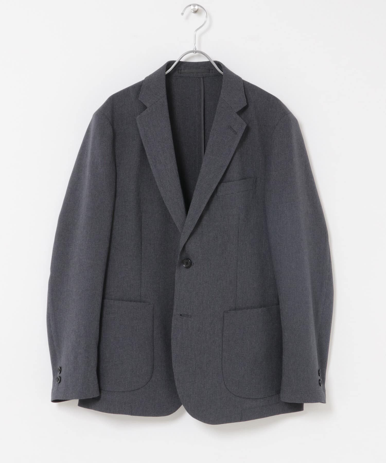 URBAN RESEARCH DOORS「LIFE STYLE TAILOR　リネンライク千鳥柄コンフォータブルジャケット」|その他|