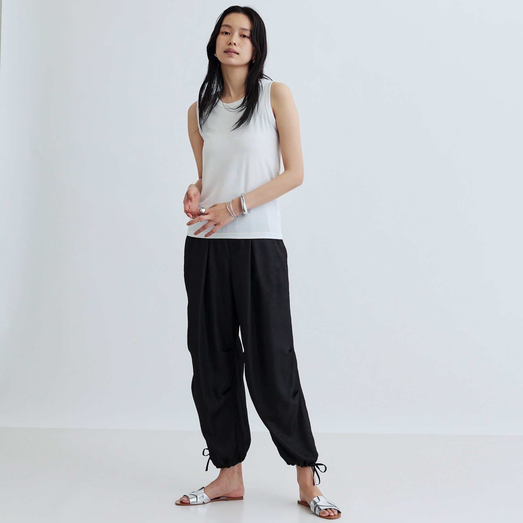 GALLEST「【再入荷】ランダムリブタンクトップ」|キャミソール|