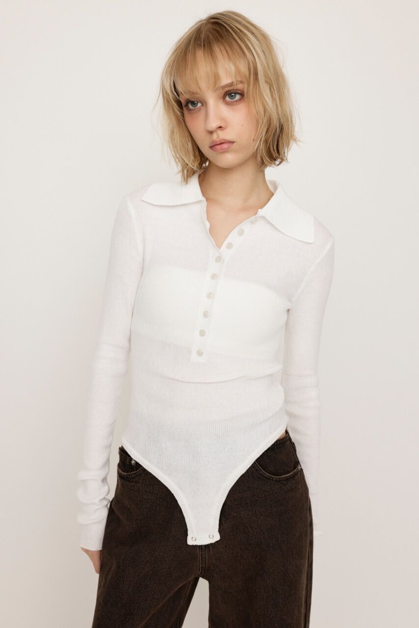 SLY「COLLARED BODYSUIT」|ニット・セーター|