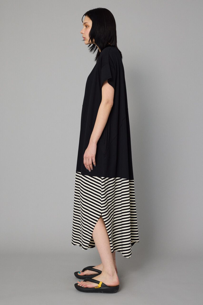 HeRIN.CYE「Border hem one piece」|ワンピース|