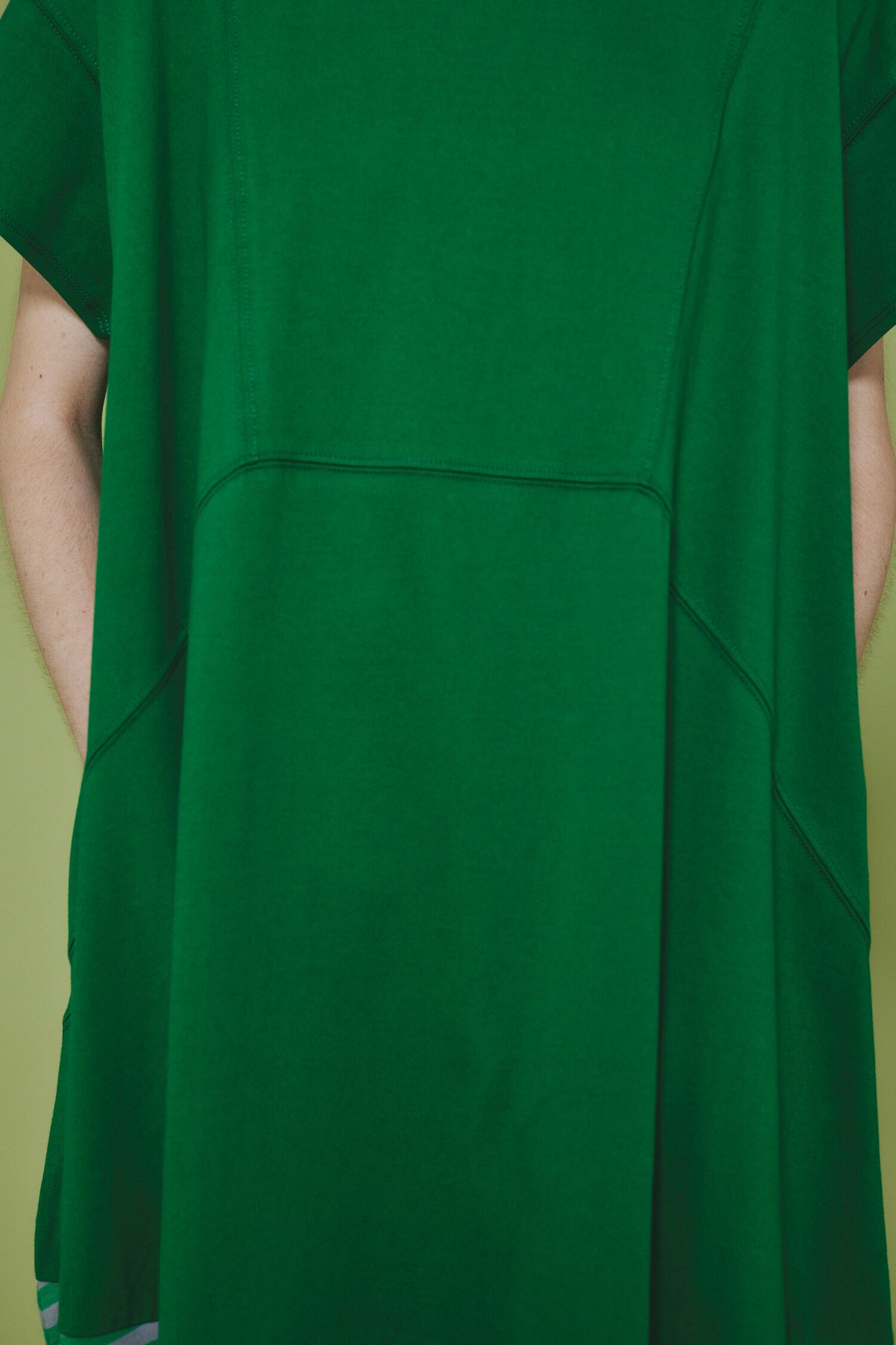HeRIN.CYE「Border hem one piece」|ワンピース|