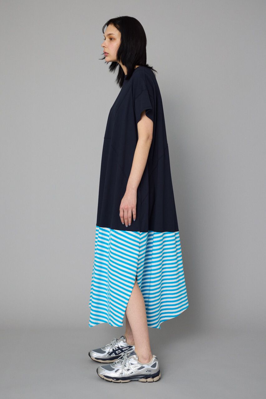 HeRIN.CYE「Border hem one piece」|ワンピース|
