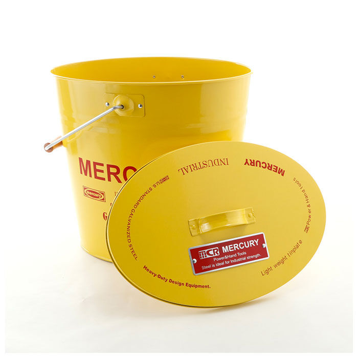 MERCURY「マーキュリー バケツ 通販 おしゃれ 蓋つき 蓋付き フタ付 ふた付き ブリキ ガーデニング」|その他|