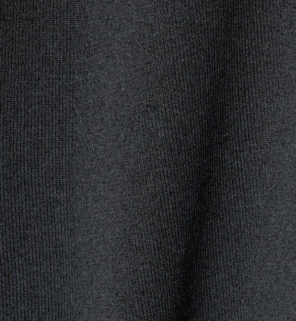 UNITED ARROWS「Vネック ニット ショートスリーブ チュニック」|ニット・セーター|