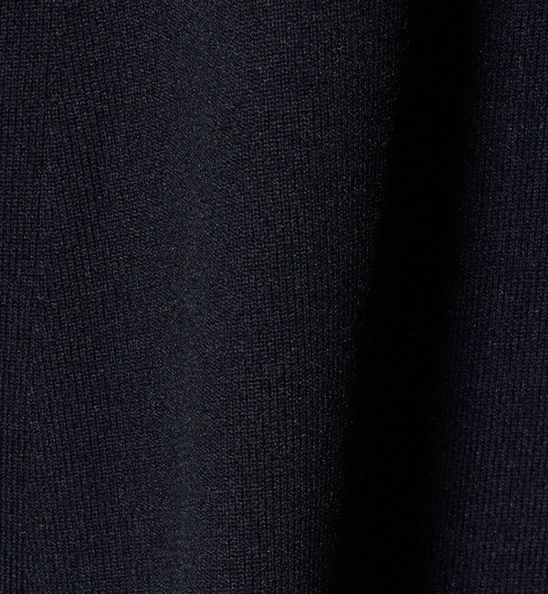 UNITED ARROWS「Vネック ニット ショートスリーブ チュニック」|ニット・セーター|