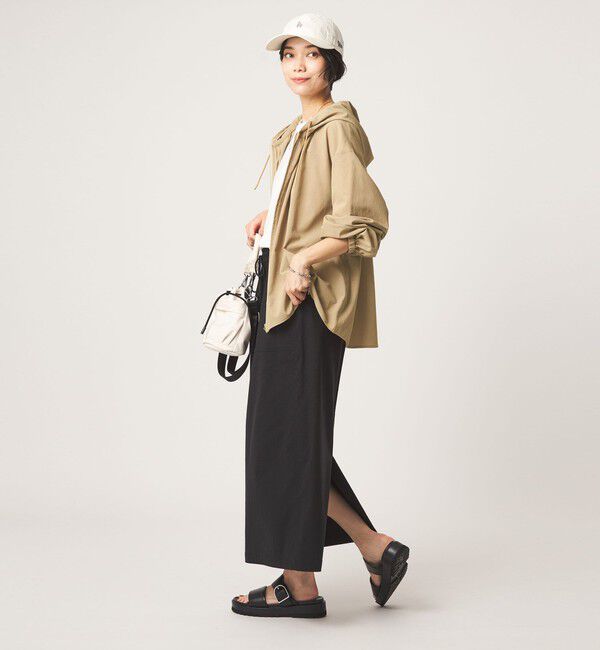 UNITED ARROWS green label relaxing「［size SHORTあり］フード ギャザー シャツ 」|シャツ・ブラウス|