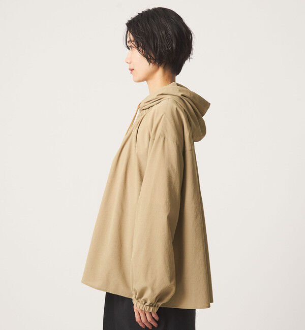 UNITED ARROWS green label relaxing「［size SHORTあり］フード ギャザー シャツ 」|シャツ・ブラウス|