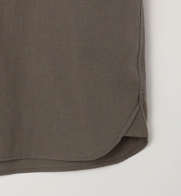 SHIPS any「SHIPS any: 〈洗濯機可能〉コットン / リネン ７分袖 レギュラー シャツ 24SS◇」|シャツ・ブラウス|