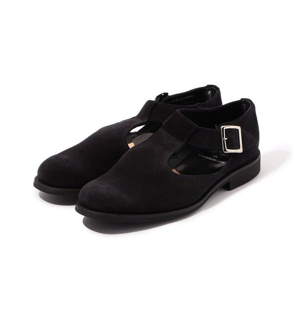 TOMORROWLAND GOODS「【別注】SANDERS MILITARY SANDAL スエード シューズ」|その他|19 ブラック