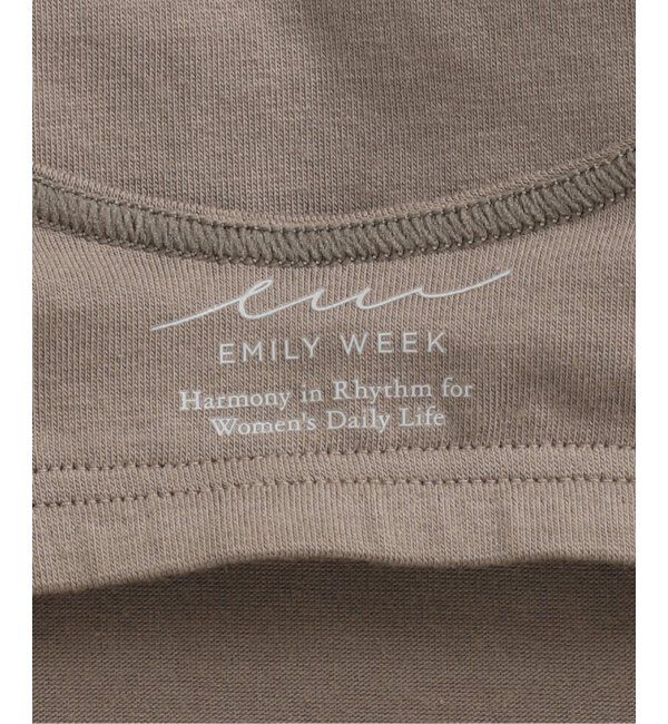 EMILYWEEK「《追加2》オーガニックコットン混 ストレッチブラキャミソール」|インナー|