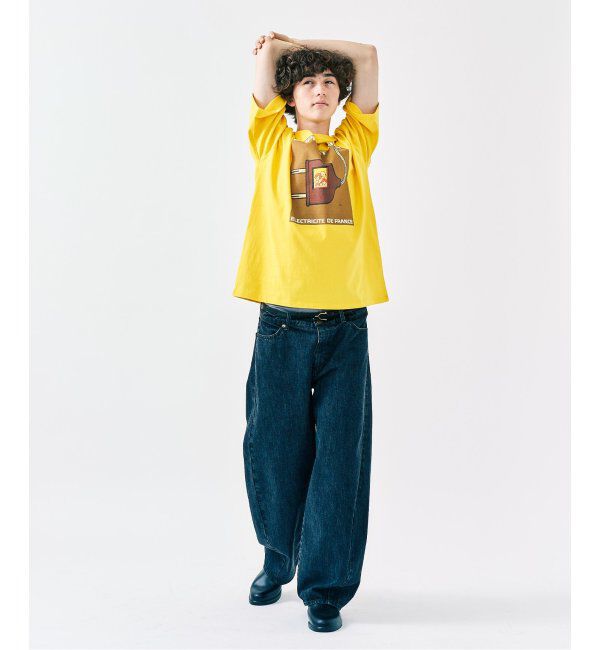 417 EDIFICE「SAVIGNAC サヴィニャック 別注 French Company プリントTシャツ 2」|Tシャツ・カットソー|