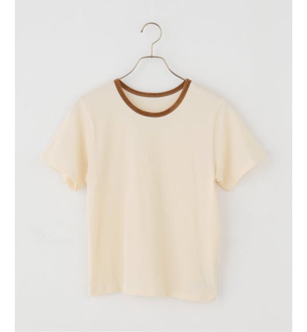 JOURNAL STANDARD「シアーコットン リンガーＴシャツ」|Tシャツ・カットソー|ナチュラル