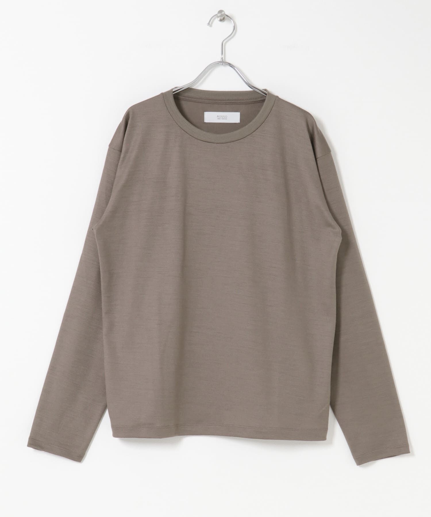 URBAN RESEARCH ROSSO「『マシンウォッシャブル』『XLサイズあり』ハイクオリティウールロンT」|Tシャツ・カットソー|